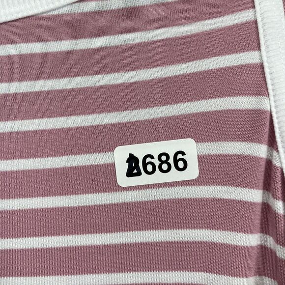 Jane & Delancey Top‎ Womens Plus 3X Pink White Striped Tunic - Picture 15 of 15